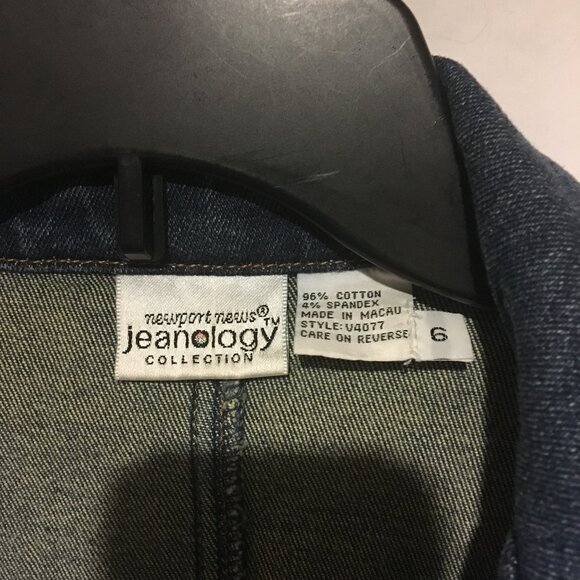 Denim Jeans Blazer Jacket - Picture 5 of 5